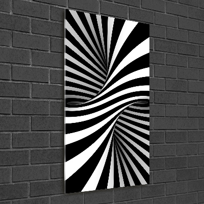 Bild auf Acrylglas vertikal Abstrakter Wirbel
