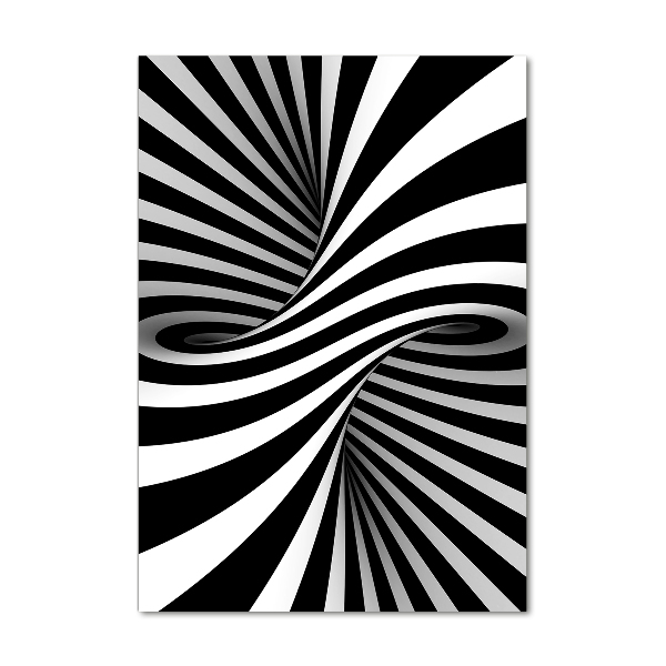 Bild auf Acrylglas vertikal Abstrakter Wirbel