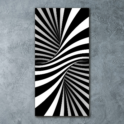 Bild auf Acrylglas vertikal Abstrakter Wirbel