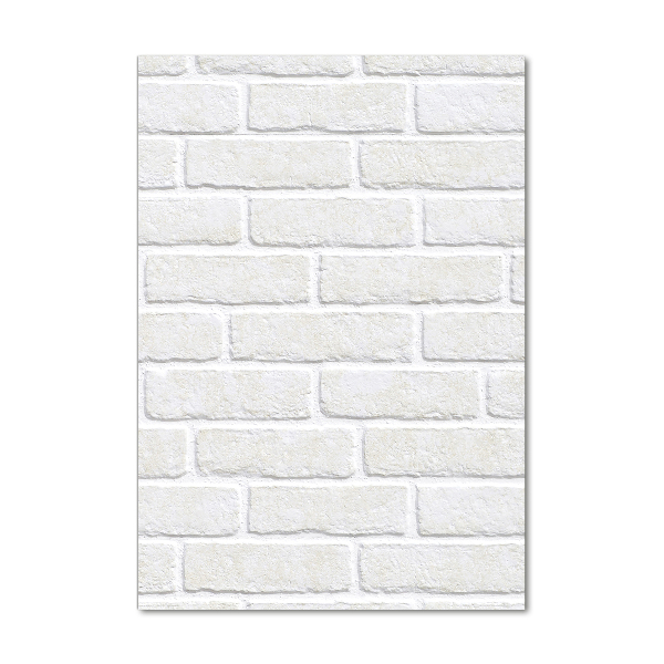 Plexiglasbilder vertikal Ziegelmauer