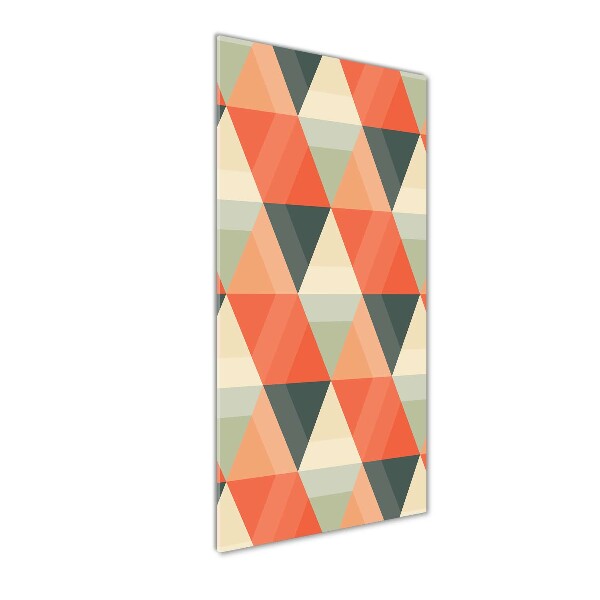 Bild auf Acrylglas vertikal Geometrischer Hintergrund