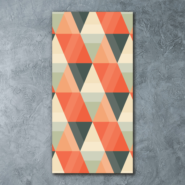 Bild auf Acrylglas vertikal Geometrischer Hintergrund