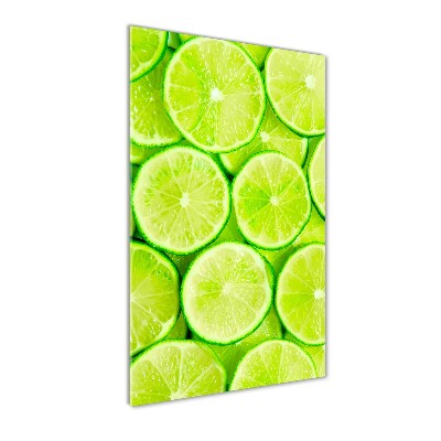 Bild auf Acrylglas vertikal Limes