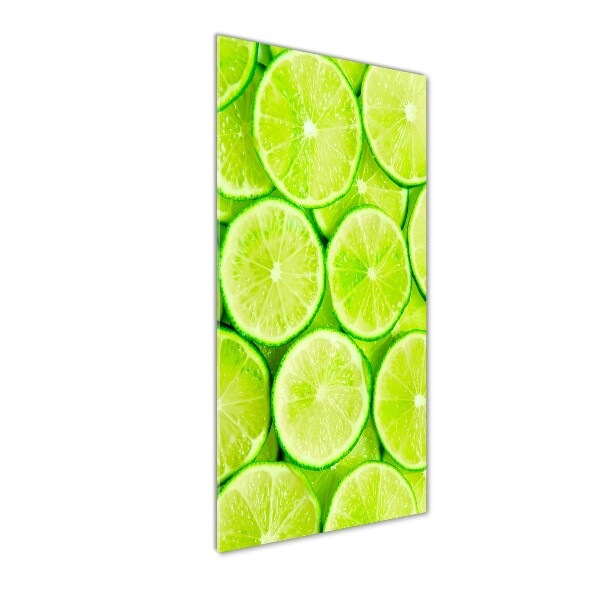 Bild auf Acrylglas vertikal Limes