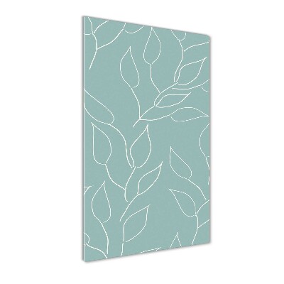Plexiglasbilder vertikal Blätter