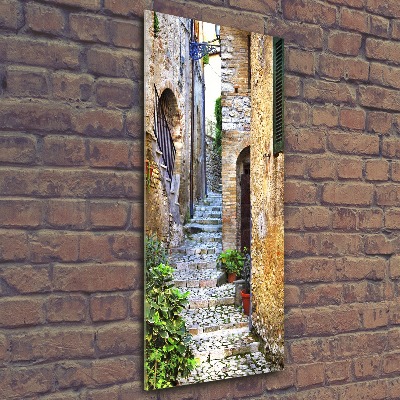 Plexiglasbilder vertikal Italienische Straßen
