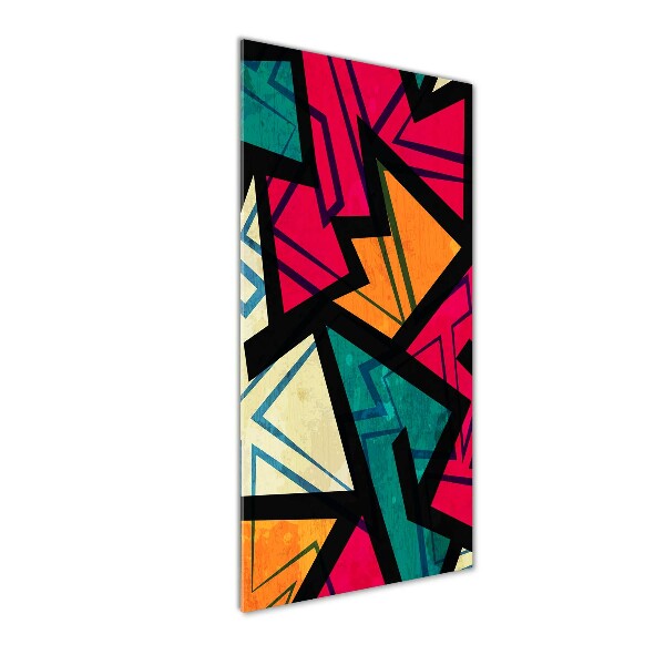 Plexiglasbilder vertikal Geometrischer Hintergrund