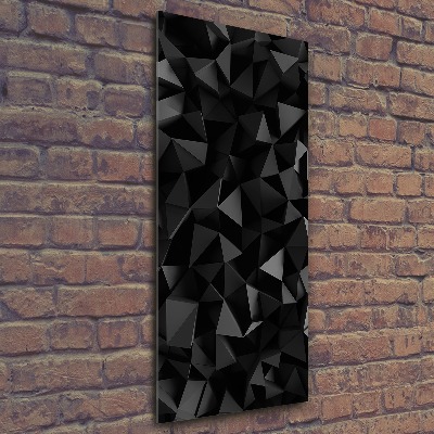 Bild auf Acrylglas vertikal 3D-Abstraktion