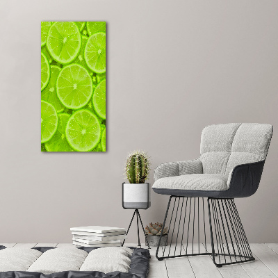 Acrylbild vertikal Limes