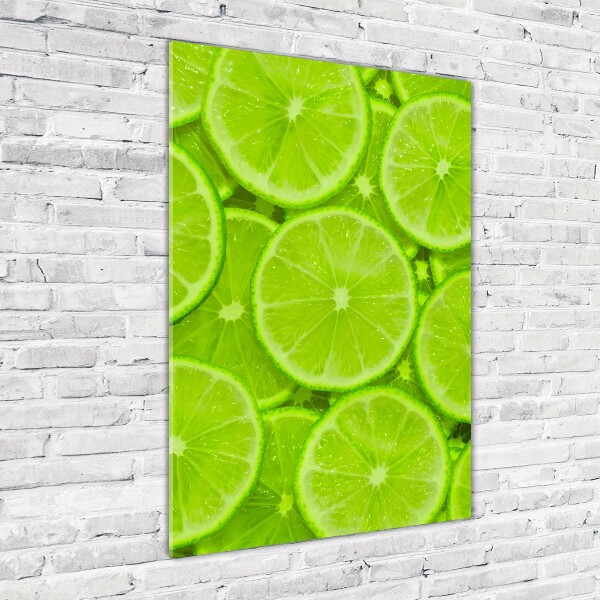 Acrylbild vertikal Limes