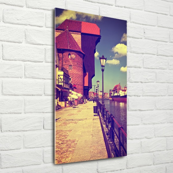 Plexiglasbilder vertikal Danzig, Polen