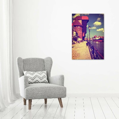 Plexiglasbilder vertikal Danzig, Polen