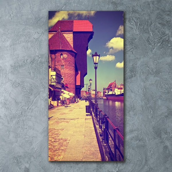 Plexiglasbilder vertikal Danzig, Polen