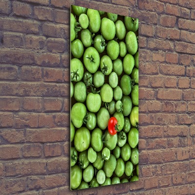 Plexiglasbilder vertikal Rote Tomate