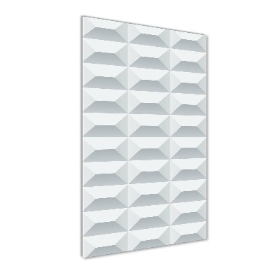 Acrylbild vertikal Geometrischer Hintergrund
