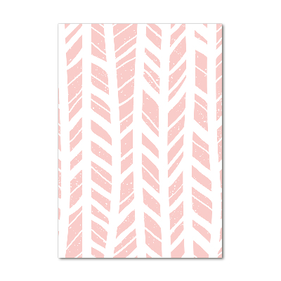 Plexiglasbilder vertikal Fischgrätmuster