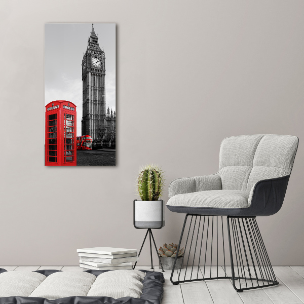 Plexiglasbilder vertikal Big Ben London