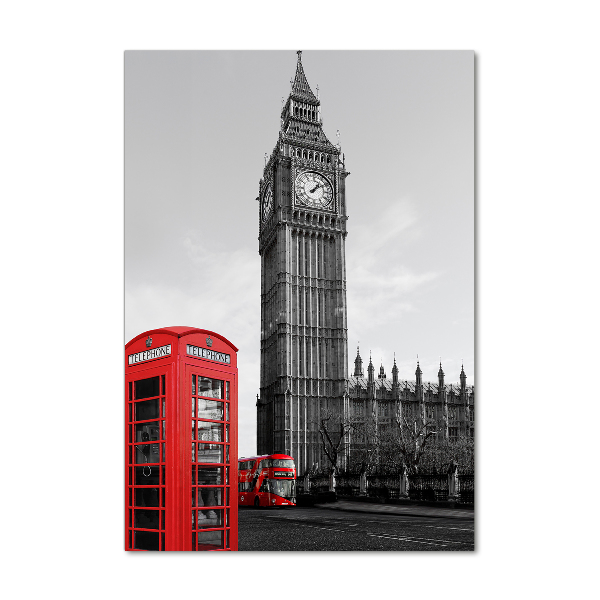 Plexiglasbilder vertikal Big Ben London