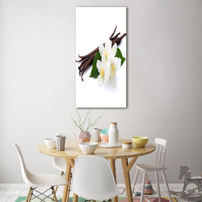 Plexiglasbilder vertikal Jasmin und Vanille