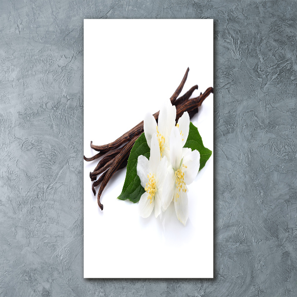 Plexiglasbilder vertikal Jasmin und Vanille