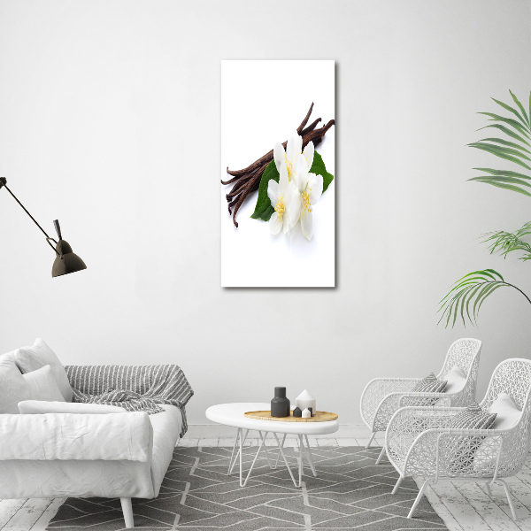 Plexiglasbilder vertikal Jasmin und Vanille