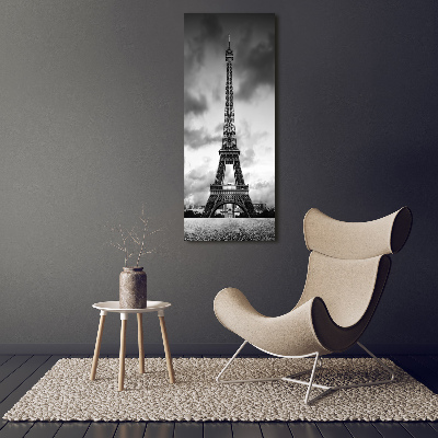Modernes Acrylbild vertikal Eiffelturm Paris