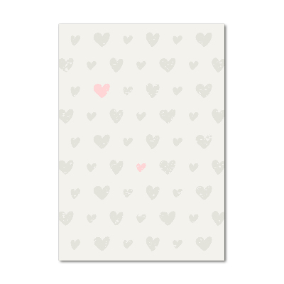 Bild auf Acrylglas vertikal Herz-Hintergrund