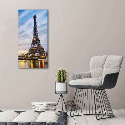 Bild auf Acrylglas vertikal Eiffelturm Paris