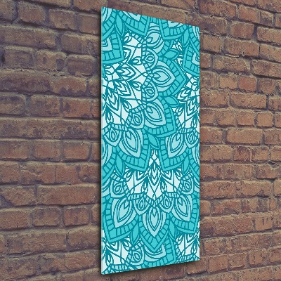 Bild auf Acrylglas vertikal Ornamente