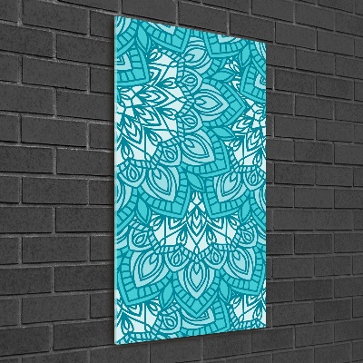 Bild auf Acrylglas vertikal Ornamente