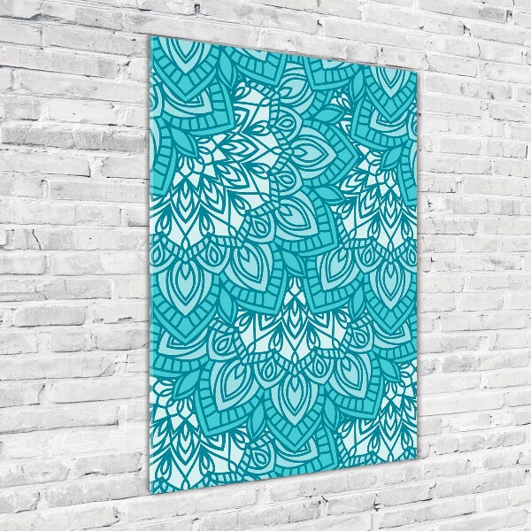 Bild auf Acrylglas vertikal Ornamente