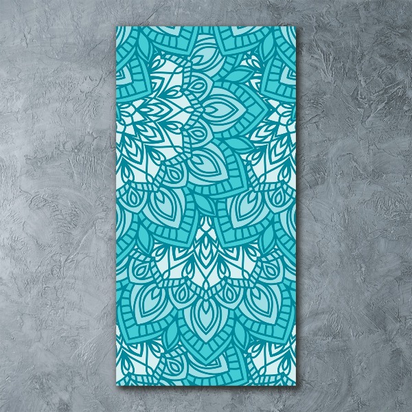 Bild auf Acrylglas vertikal Ornamente