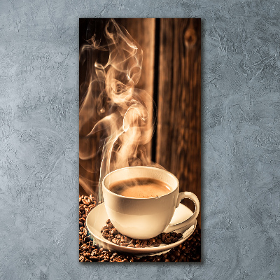 Plexiglasbilder vertikal Aromatischer Kaffee
