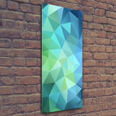 Modernes Acrylbild vertikal Abstrakter Hintergrund