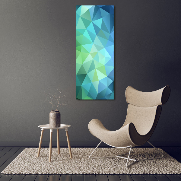 Modernes Acrylbild vertikal Abstrakter Hintergrund