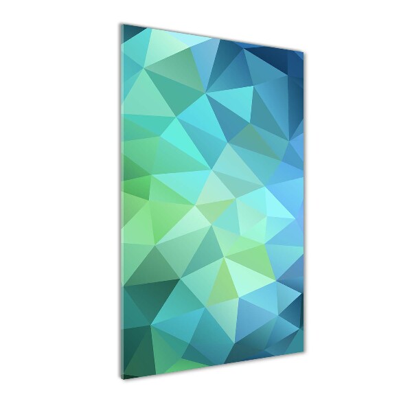 Modernes Acrylbild vertikal Abstrakter Hintergrund