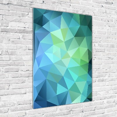 Modernes Acrylbild vertikal Abstrakter Hintergrund