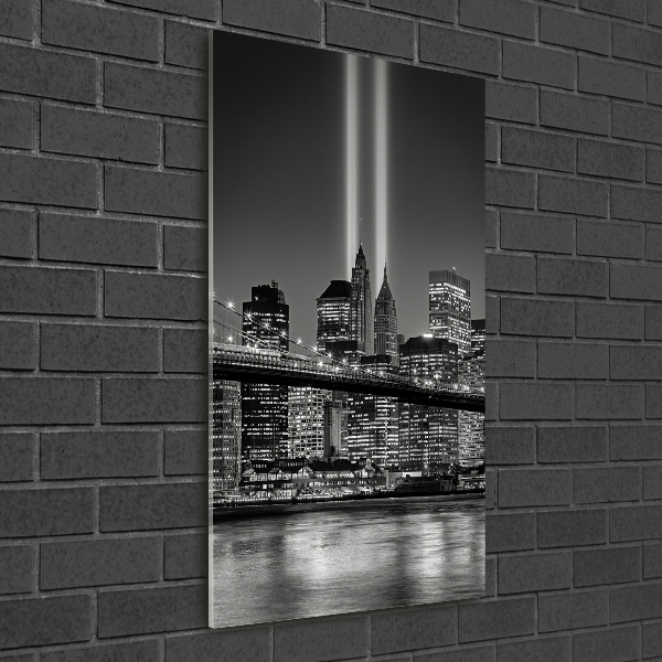 Bild auf Acrylglas vertikal Manhattan, New York
