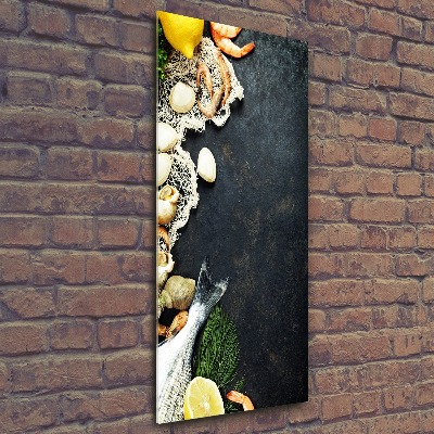 Plexiglasbilder vertikal Meeresfrüchte