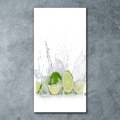 Acrylbild vertikal Kalk