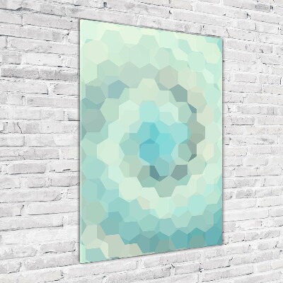 Modernes Acrylbild vertikal Abstrakter Hintergrund