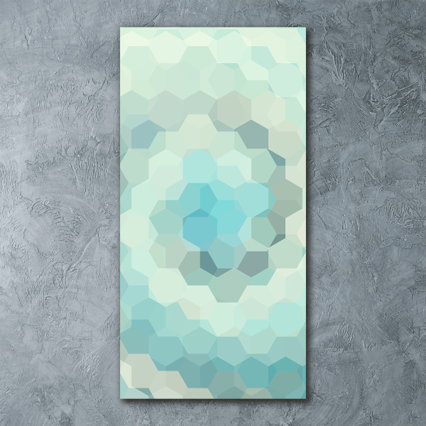 Modernes Acrylbild vertikal Abstrakter Hintergrund