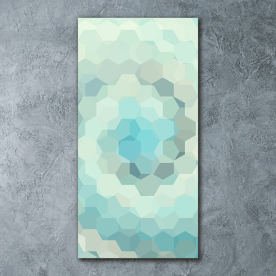 Modernes Acrylbild vertikal Abstrakter Hintergrund