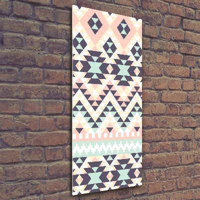 Acrylbild vertikal Ethnische Zugehörigkeit