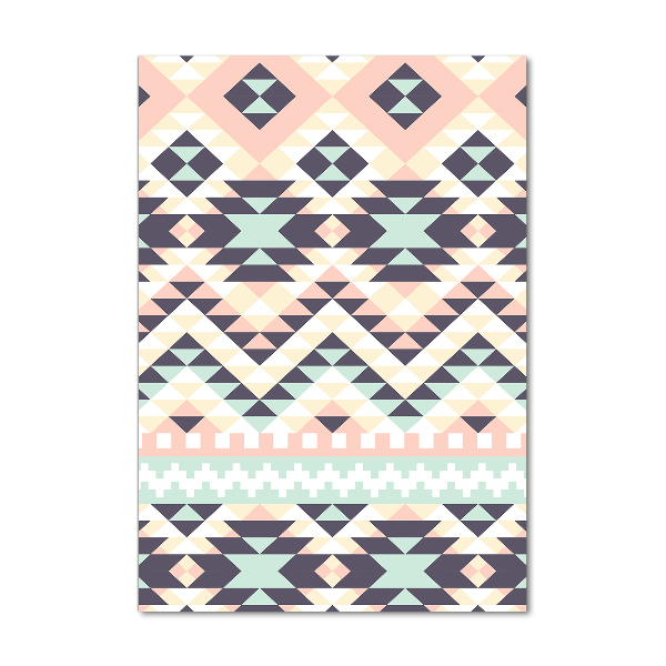 Acrylbild vertikal Ethnische Zugehörigkeit