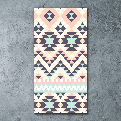 Acrylbild vertikal Ethnische Zugehörigkeit