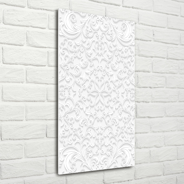Acrylbild vertikal Ornamente