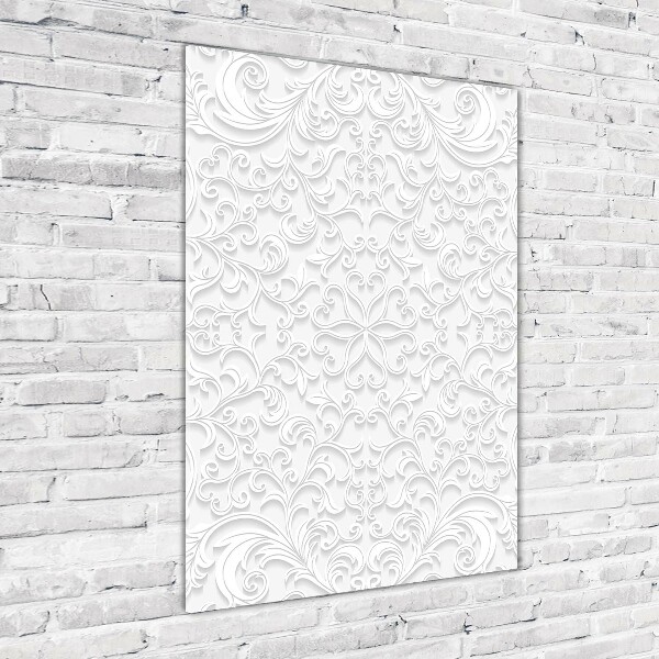 Acrylbild vertikal Ornamente