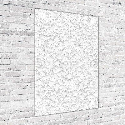 Acrylbild vertikal Ornamente