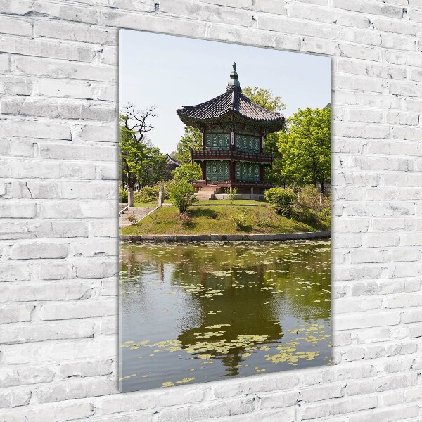 Bild auf Acrylglas vertikal Japanischer Park